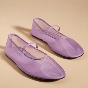 Jeffery Campbell Mesh Ballet Flats